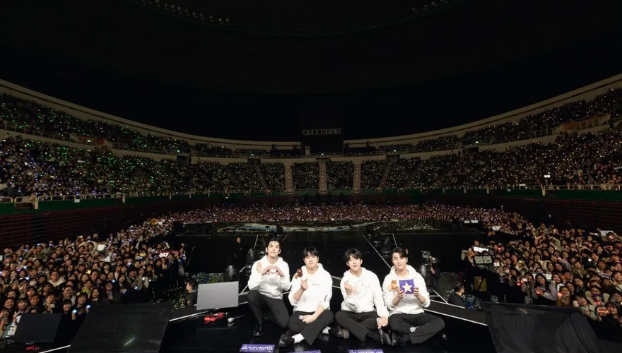 睽違7年重返台北！DAY6開唱「以前哭到一把鼻涕」　SUNGJIN笑：現在變大叔了
