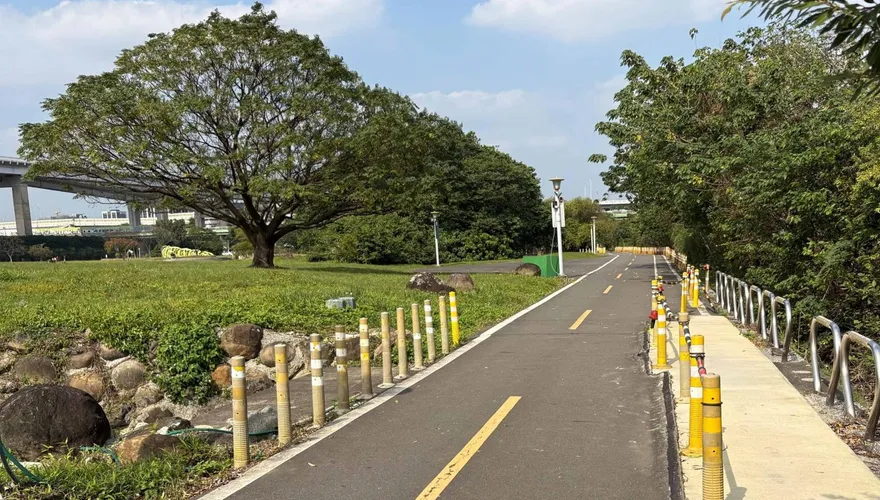 板橋江子翠自行車道優化工程　即日起至4/7封閉改道