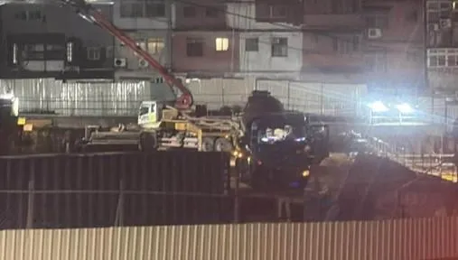 新北淡水建案深夜施工引民怨！　工務局2次開罰