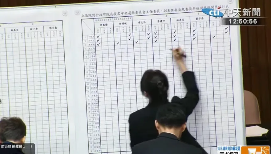 中選會人事表決遭藍白封殺！「柯媽乾女兒」黃文玲回應了
