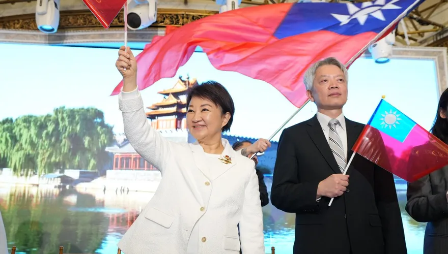 紐約僑宴感受濃濃熱情！盧秀燕感動喊：中華民國是我們的國、台灣是我們的家