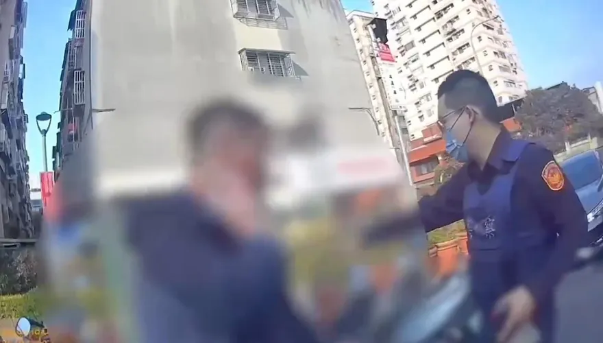 影/網傳北市男子持刀隨機攻擊　警查證澄清為討債衝突