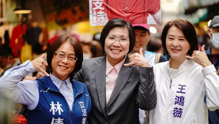 國會挺欣瑩！藍委王鴻薇、林倩綺力挺徐欣瑩　最後關頭衝刺拜票