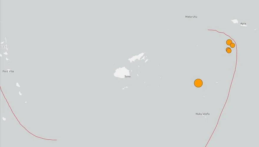太平洋島國東加規模7.6地震　震央位於深處無海嘯風險