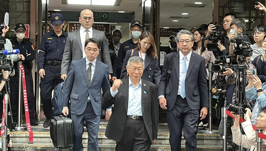 柯文哲不服政治獻金罰單開庭！律師控監院選擇性執法