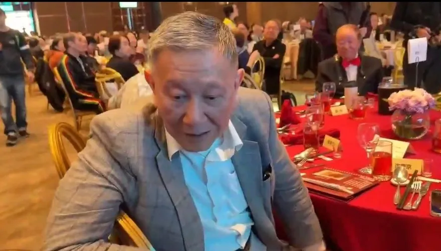 韓國瑜、鄭麗文同框眷村聯歡會！沈慶京震撼現身　被問柯文哲反應曝光
