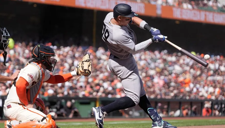 MLB/賈吉靠ABS改判開轟！洋基雙響砲完封巨人奪2連勝
