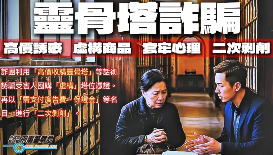 靈骨塔詐騙！假冒鎮瀾宮收購　北部男抵押5房慘賠4千萬