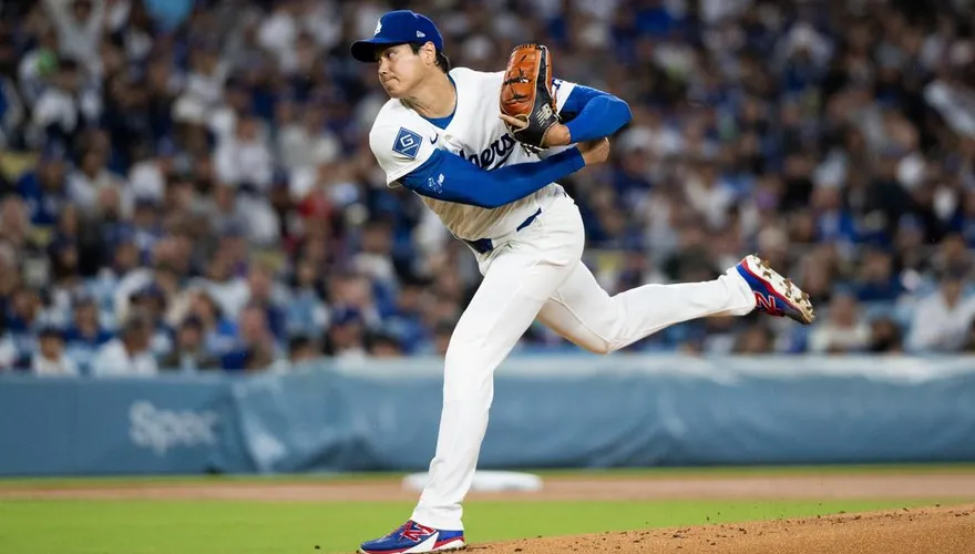 MLB/雨勢再強也擋不住！大谷翔平二刀流奪本季首勝