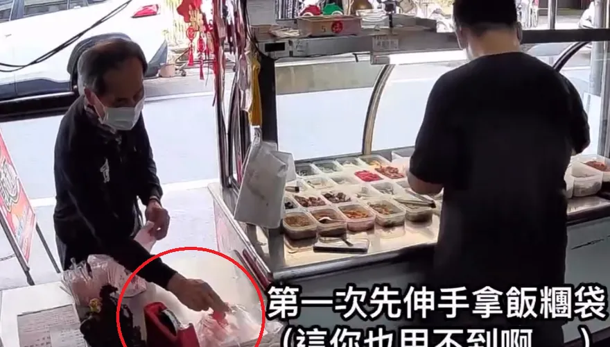 影/買飯糰「順手狂抽塑膠袋」　南投店家不忍了全PO網