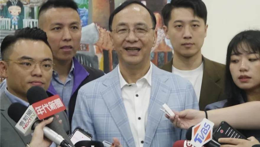 朱立倫談鄭習會：是國家之福！反擊綠營「領旨」指控