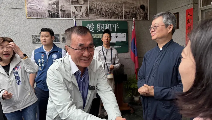 參訪胡璉將軍故居！李四川談兩岸有感而發：和平一定比戰爭好
