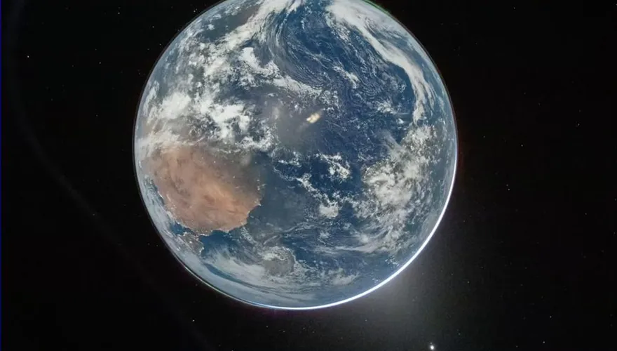 阿提米絲二號任務傳回首批地球照片　太空人讚嘆：最壯觀一刻