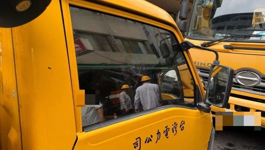 高雄前金區住戶疑不滿停電！涉毀台電工程車辱警送辦