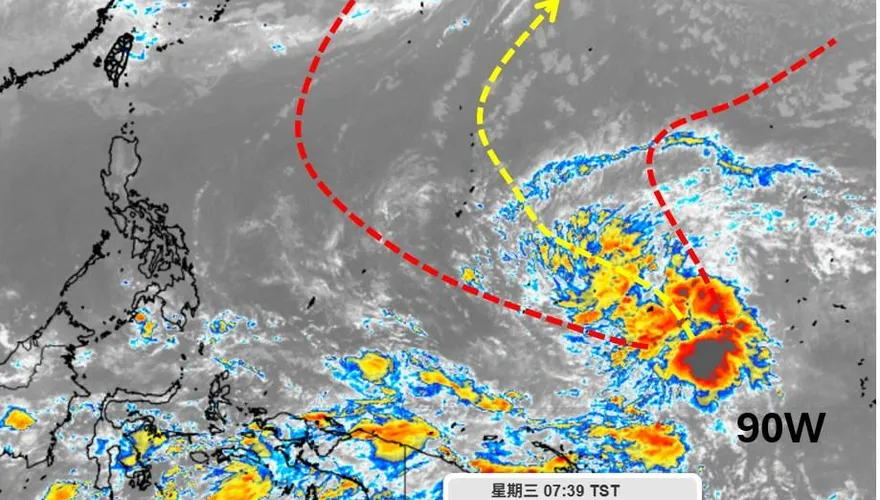 颱風辛樂克最快明生成　最新預測路徑與對台影響曝光