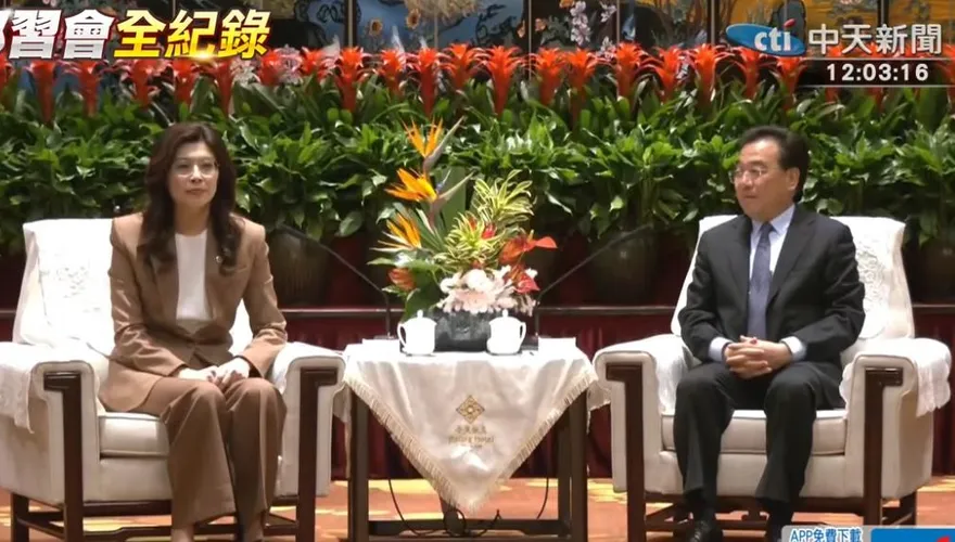 鄭麗文訪陸　信長星：順民意、得人心