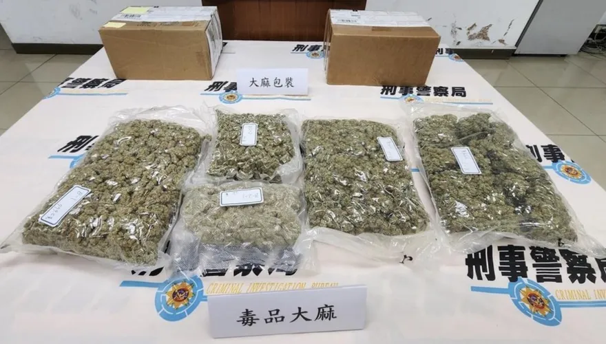 國際郵包夾藏3公斤大麻　運毒集團網募「代收包裹」人頭