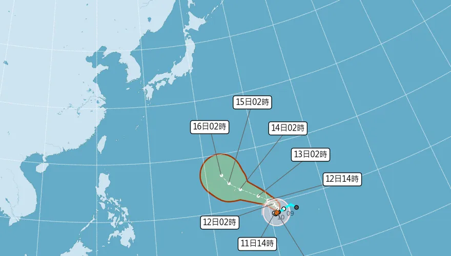 今熱如夏飆36度！下週鋒面通過北部變天　辛樂克將轉強颱