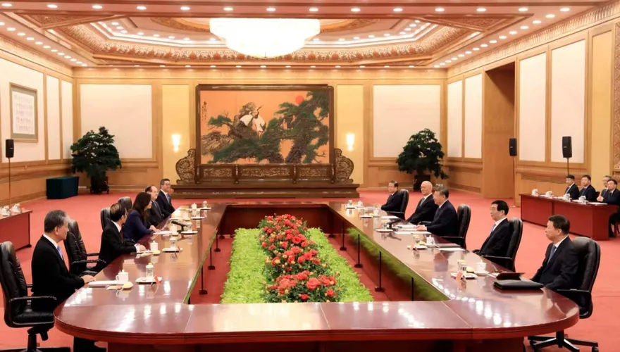 「鄭習會」背後藏驚人變局！鈕則勳4點解析：將綠「抗中牌」打出一個破口