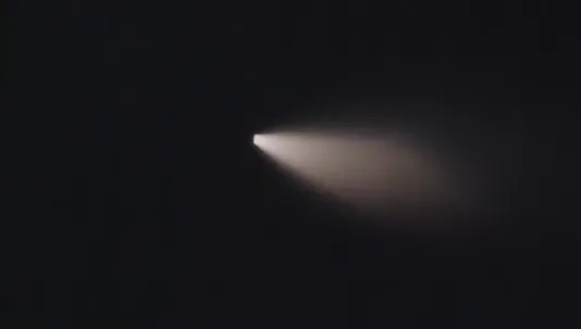 影/恆春驚見不明飛行物！專家：疑似大陸發射捷龍三號火箭