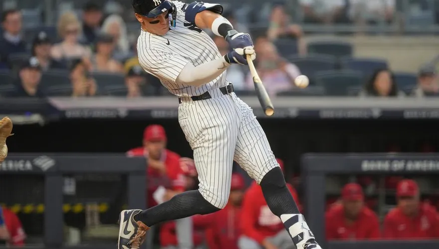 MLB/法官、神鱒互轟雙響砲！天使再見暴投　洋基逆轉賺到