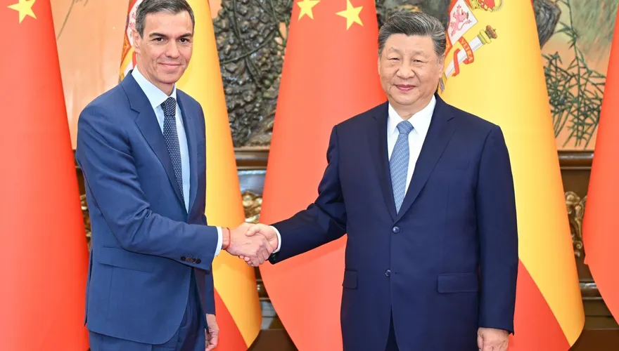 劍指美國！習近平會見西班牙總理桑切斯：反對世界倒回叢林法則