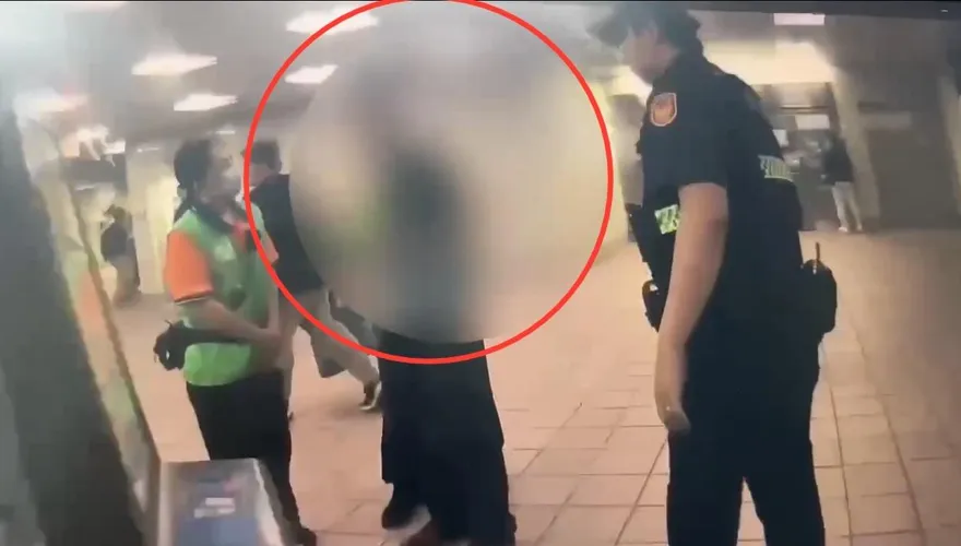 影/北捷萬隆站男子失控吼叫　警急赴現場化解虛驚