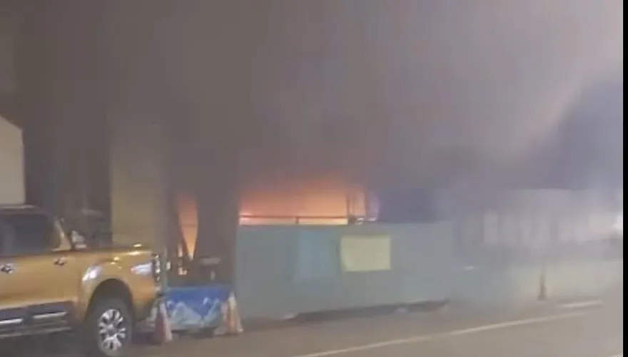 影/宜蘭喜互惠旁兇猛爆炸大火！全面燃燒直擊