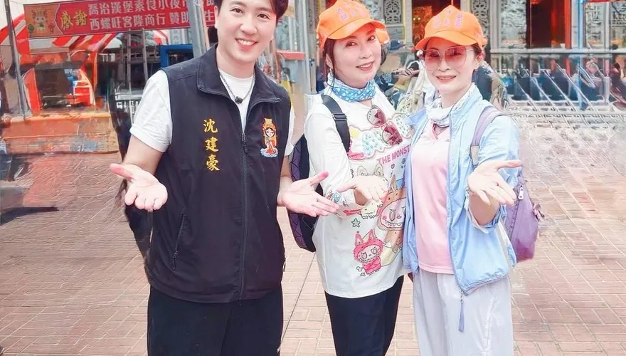 沈建豪白沙屯進香被認出！當志工發便當吐心聲：比在大舞台唱歌激動