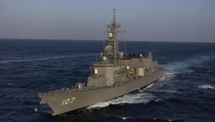 日本村雨級驅逐艦穿越海峽　國防部：有效掌握無評論