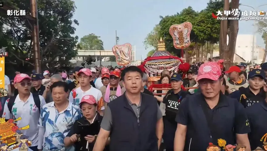 大甲媽祖遶境彰化縣長接駕　預計凌晨通過一級戰區民生地下道