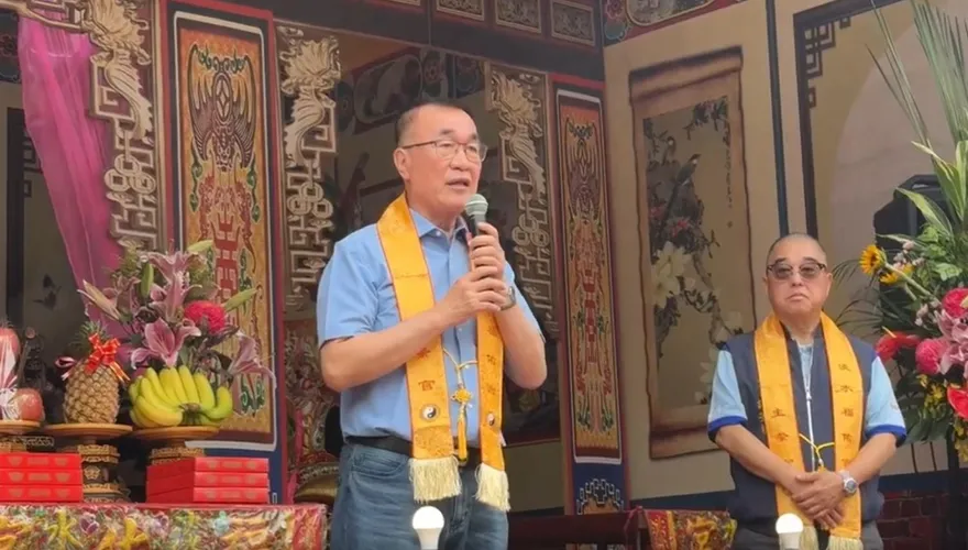 參與淡水媽祖遶境　李四川：用做工程精神拚新北建設