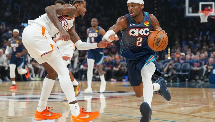 NBA/亞歷山大轟37分領軍！雷霆輕取太陽　系列賽2比0領先