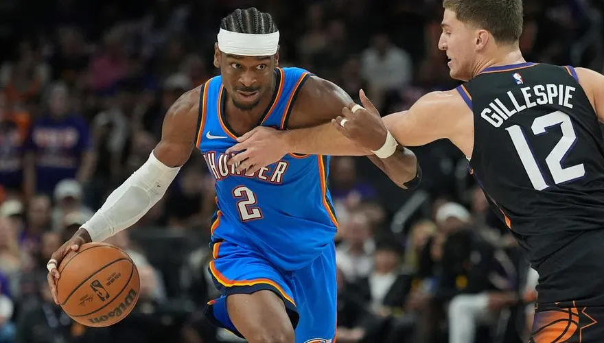 NBA/雷霆聽牌！SGA「命中率破8成」狂砍42分　太陽前途黯淡