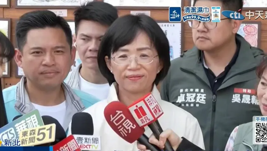 新北競選團隊遭批「不顧道德標準」！蘇巧慧：希望選舉聚焦政見