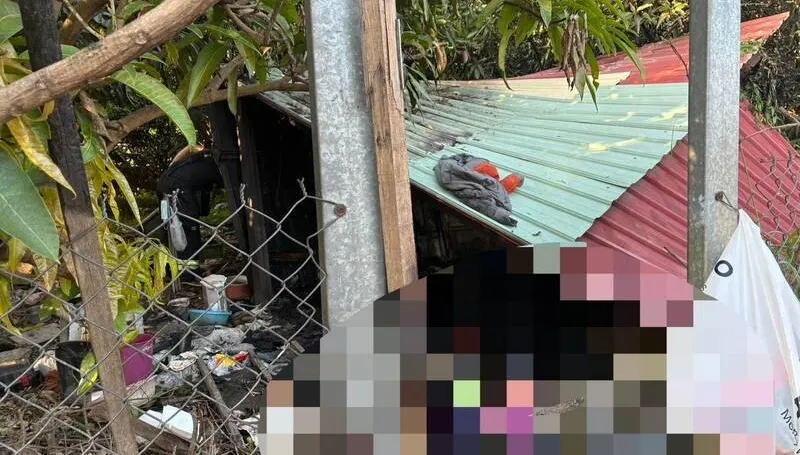 嘉義廢棄果園大火「街友燒成焦屍」！悲慘直擊