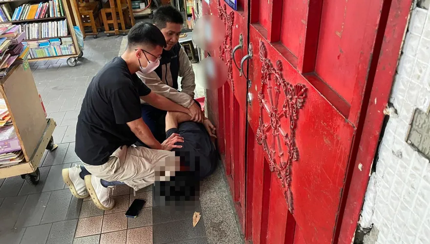 影/「硬闖新北市議會不明人士」抓到了！竟是失聯移工