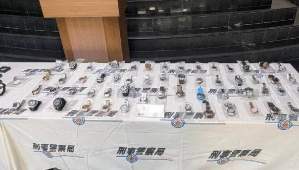 刑事局破高檔精品錶仿冒工廠　侵權市值高達8千萬