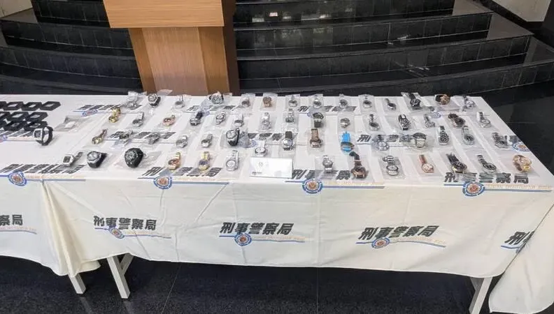 仿冒勞力士等名錶！警搗地下工廠　侵權市值逾8千萬