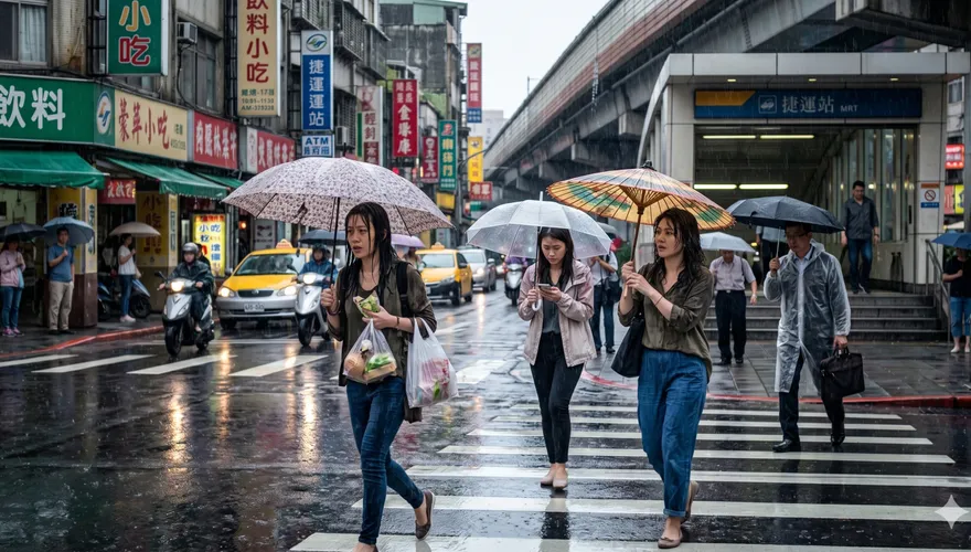 全台快被淹！19縣市豪大雨警報齊發　大雷雨襲4地
