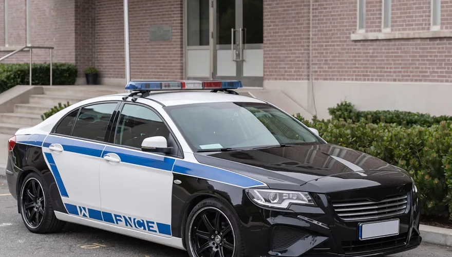 影/驚悚！紐約警車「逆向鳴笛」抓賊　撞上慢跑女當場噴飛
