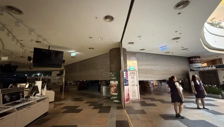 一片漆黑！美麗華一度停電　台電：施工不慎致地下電纜故障
