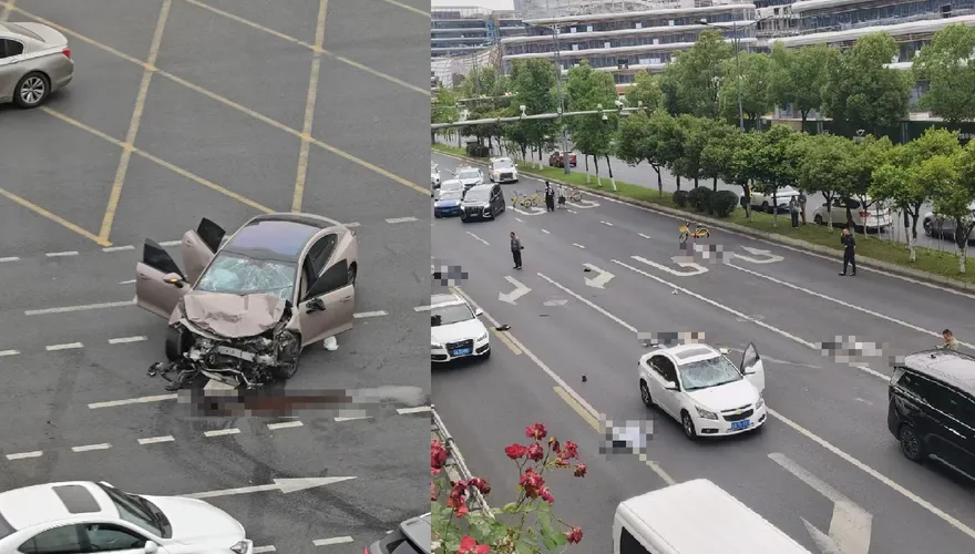 現場慘烈！陸無差別衝撞多人倒地　駕駛「持刀下車」1死11傷
