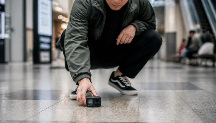 影/北市信義區撿相機爆300偷拍片！　失主認領當場遭逮