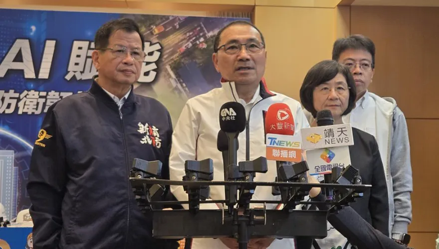 軍購協商在即　侯友宜喊話國民黨提更好版本：國家防衛不要空窗