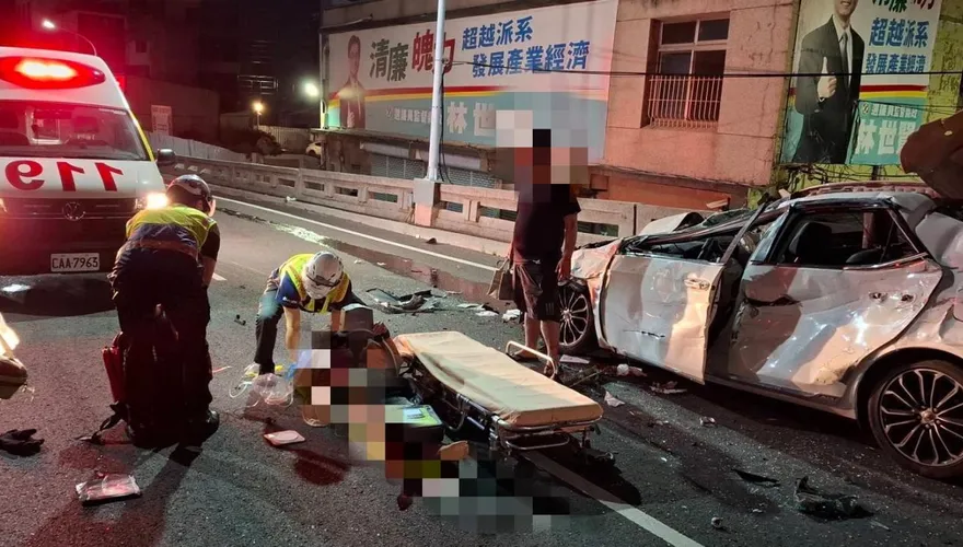 BMW男毒駕釀2死2傷慘劇　出院秒被聲押法院裁准