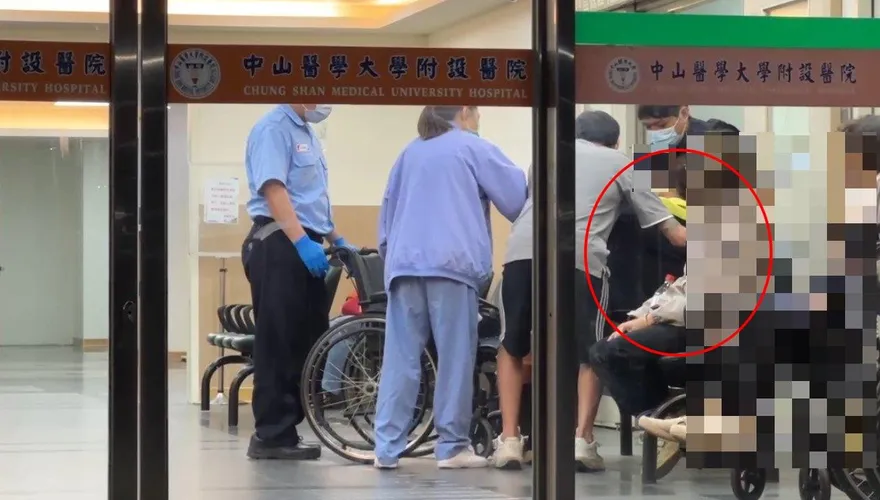 影/台中深夜41歲男「頭部中彈」亡　母接噩耗傷心到癱軟
