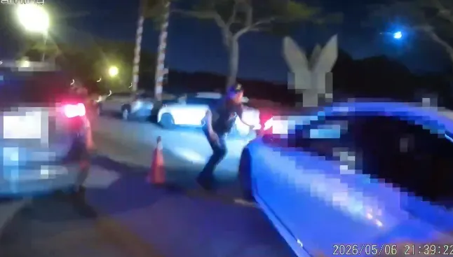 影/又是毒駕！連開7槍攔不住　衝撞北市警嫌犯台中落網