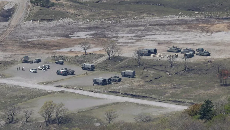 骷髏、大象、藍火焰！日自衛隊新軍徽遭批「好戰」　陸官媒開轟