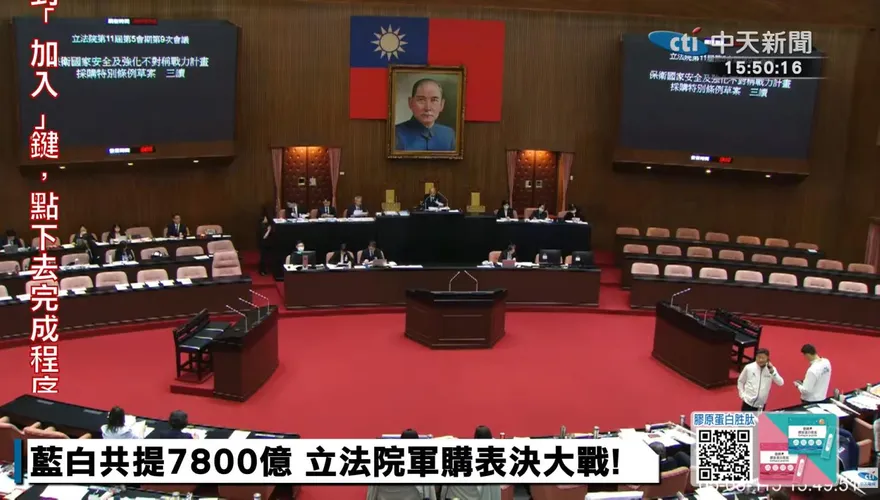 7800億軍購三讀歸功誰？最新數據揭韓國瑜聲量大爆炸！